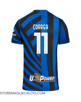 Inter Milan Joaquin Correa #11 Maglia Gara Casa Repliche 2024-25